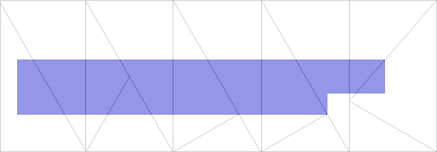 Polygon to drape