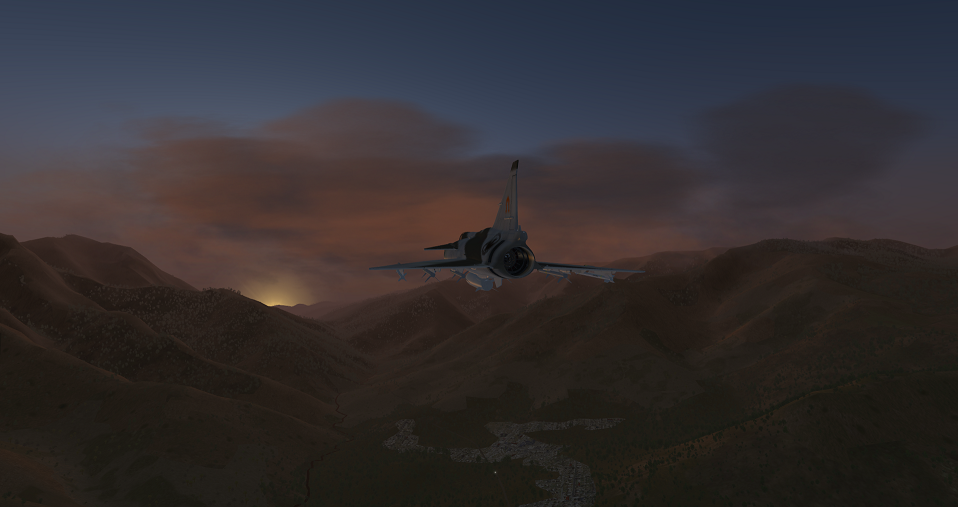 Grey/black camo livery