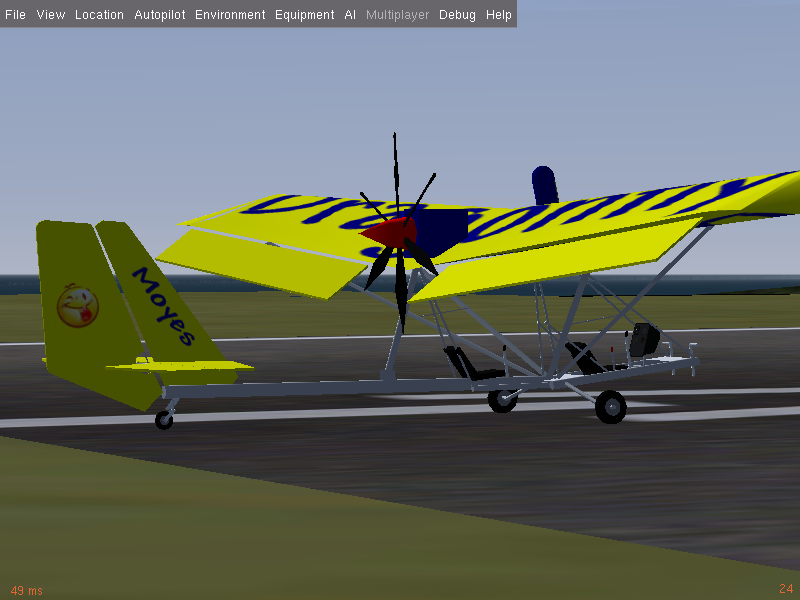 File:On the ground, looking purposeful with a six bladed prop.png