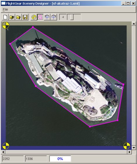 Image of Alcatraz, courtesy of the USGS