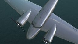 Old WiP Lockheed L10 Electra in flight