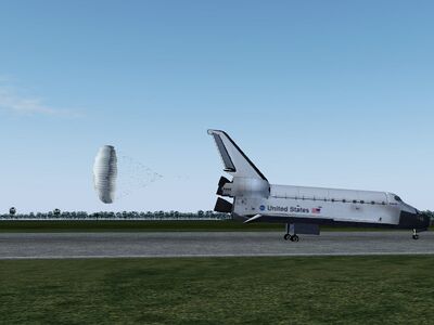 Drag chute separation sequence 2