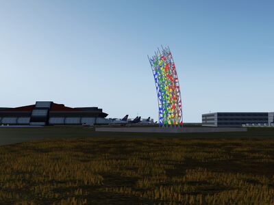 Rainbow Sculpture
