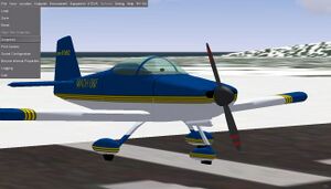 The RV-6A on the threshold