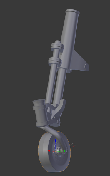 File:P-51D Tail wheel assembly..png