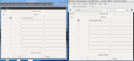 FlightGear PUI XML dialog rendered via Pui2canvas and served via httpd to a running firefox instance.