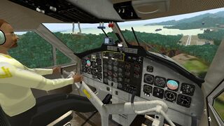 Twin Otter Cockpit vom 29.06.2016