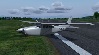 aircraft crashed