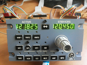 Airbus A330 Radio Panel On