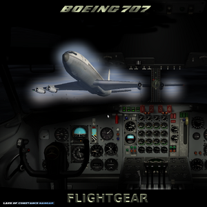 The 707's splash screen