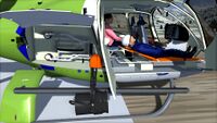 EMS equipment with patient