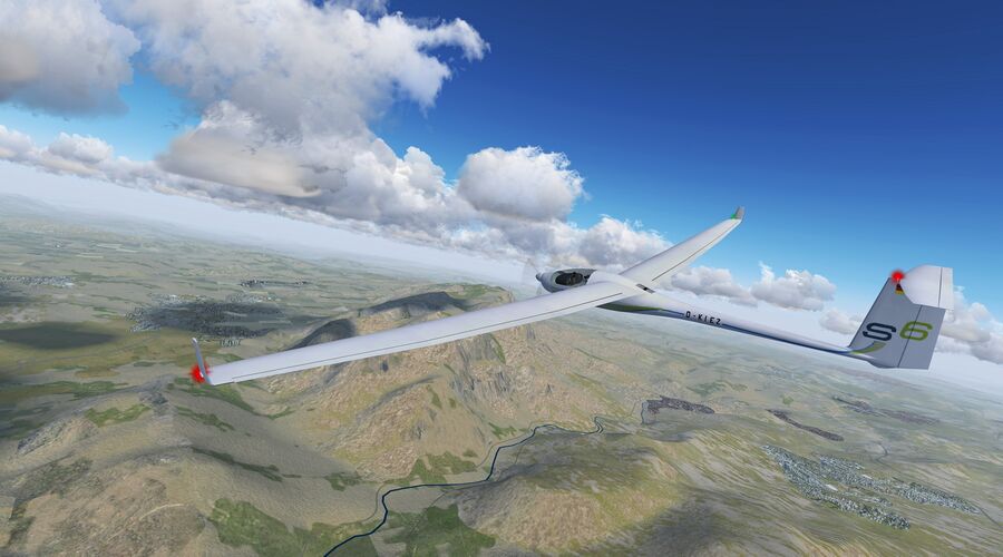 Gliding in Catalonia von Dg-505
