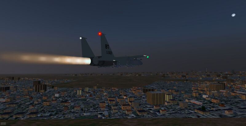 File:F-15C-dawn-single-engine-flameout-afterburner-departure.jpg
