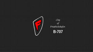 City of Friedrichshafen 707 for The Lake of Constance Hangar