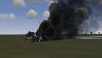 ... which burnes and rumbles until the fuel is gone