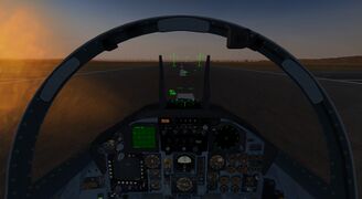 F-15C on the runway at KSFO