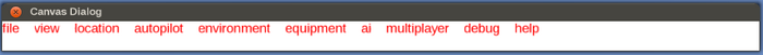 Prototyping a Canvas menubar