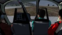 View from inside with passengers