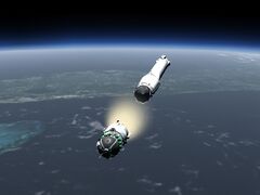 Stage 2 separation, stage 3 ignited
