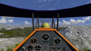 FW-44 Stieglitz cockpit