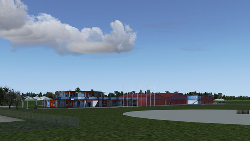 Włocławek-Kruszyn airport scenery.
