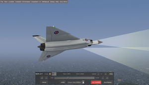 The Arrow in flight