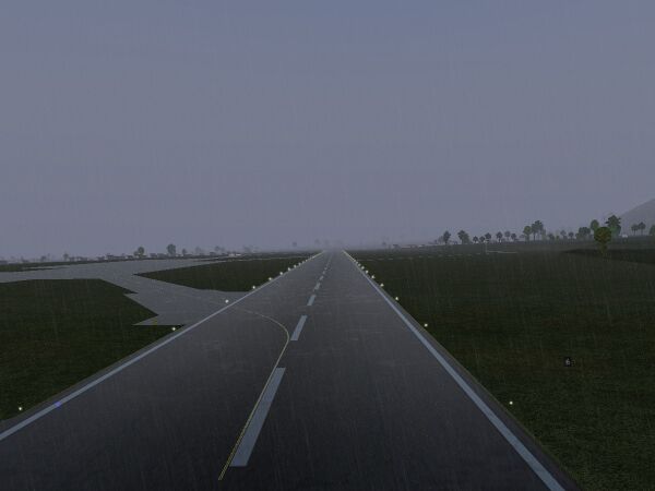 Wet runway effect