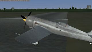 The IAR 80 in bare metal livery