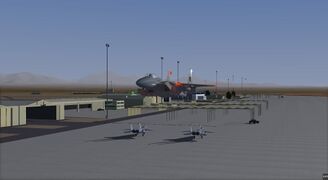 F 15C flypast Nellis AFB