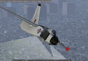 The Arrow in flight