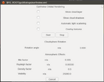 Earthview PUI/XML dialog rendered via the pui2canvas parser (with table support)