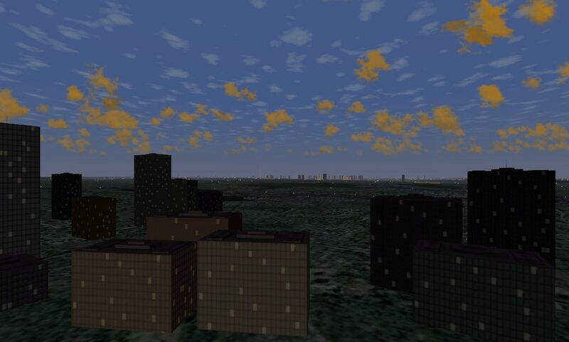 File:13 generic buildings dawn.jpg
