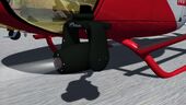 Trakkabeam A800 Searchlight deployed and active