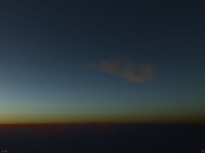 Usual predawn light