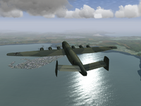 above the sea