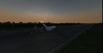 Touchdown in KSC