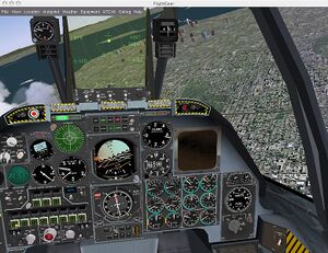 The Warthog cockpit