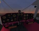 Piper Tri-Pacer cockpit