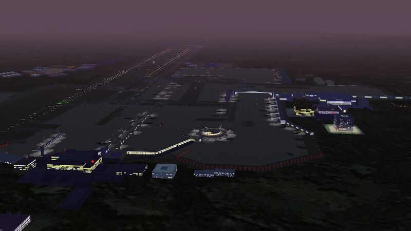 File:Night-time London Gatwick.jpg