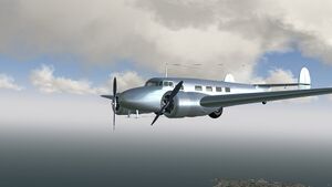Lockheed Model 10 Electra in flight
