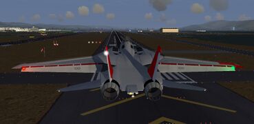 F-14 final approach KSFO