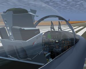Cockpit view
