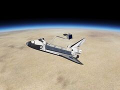 Handling payload with the RMS arm