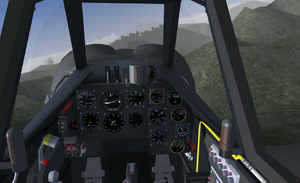 Cockpit view