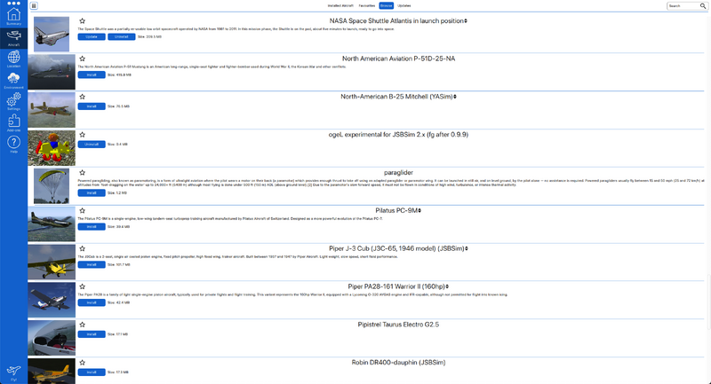 File:FlightGear Launcher Aircraft Tab.png