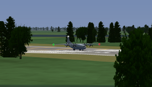 An-12 in holding