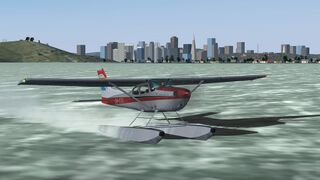 Float variant taking off