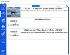 Aircraft page of Qt launcher in FG 2018.2 on Windows 10
