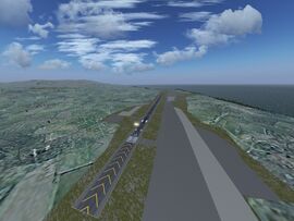 Lajes Airfield in its current custom scenery state