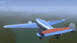 L10e Electra "Amelia Earhart Special" in flight